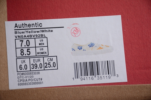 Vans Authentic 44 DX VN0A4BV92BL 