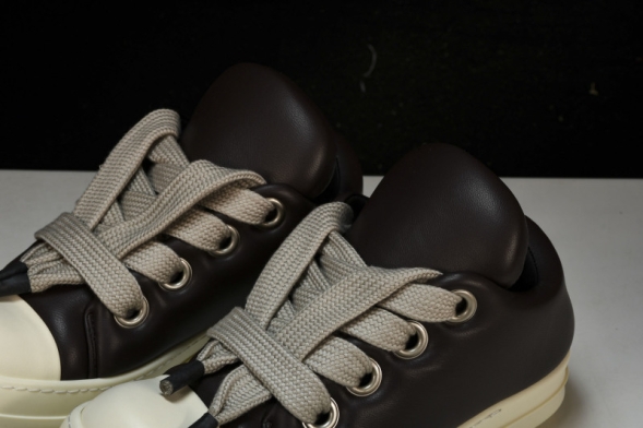 Rick Owens Jumbo Lace Padded Lowsneaks RU02C7893 LLPW2 