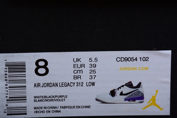 Nike Air Jordan Legacy 312 Low CD9054-102 