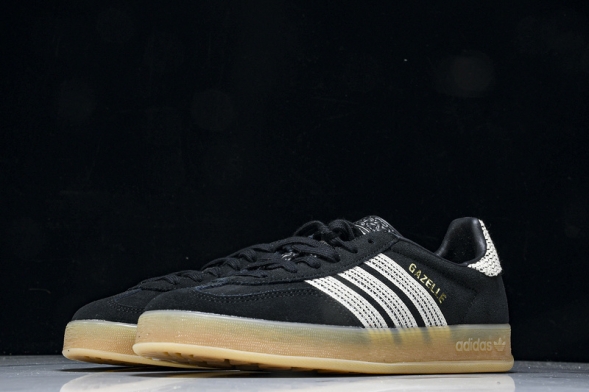 Adidas Gazelle Indoor Core Black Wonder White JI2755  