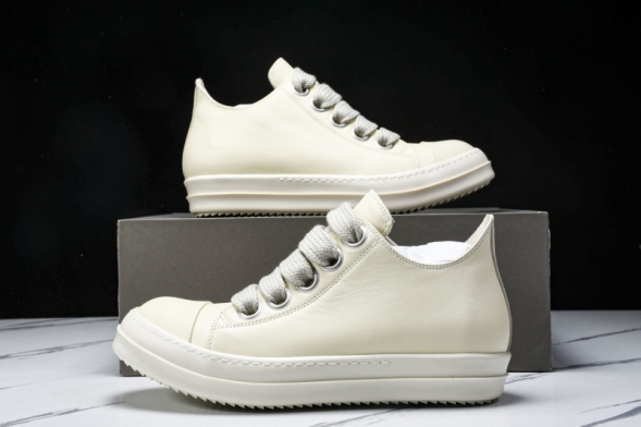 Rick Owens RO Low Sneak Milk/Milk 