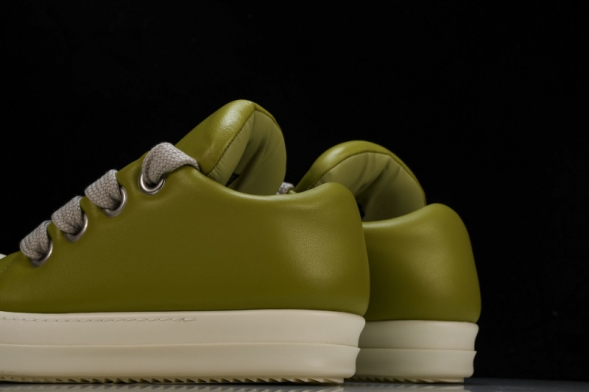 Rick Owens Jumbo Lace Padded Lowsneaks RU02C7893 LLPW2 