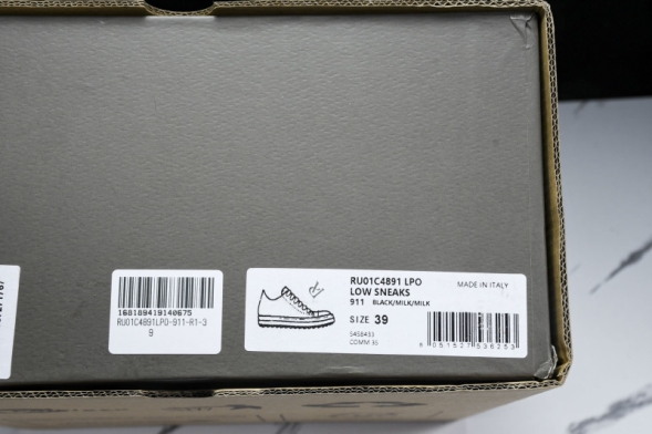 Rick Owens Low Sneak RU01C4891 LPO 