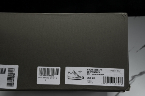 Rick Owens Low Sneak RU01C4891 LPO 