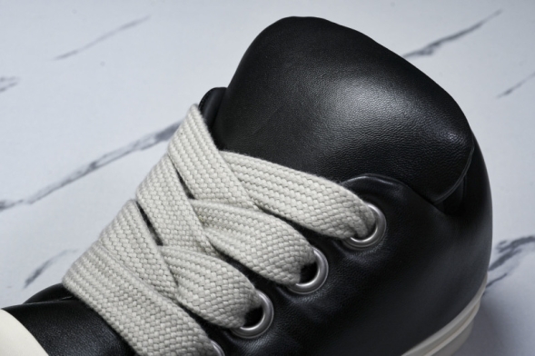 Rick Owens jumbo Lace Padded Low Sneaks RU02C7893 LLPW2 