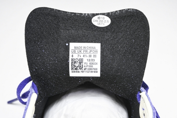 Adidas Gazelle Indoor Purple Core White IF1806  