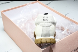 Miu Miu Calzature Donna  Vitello Dec Avorio color