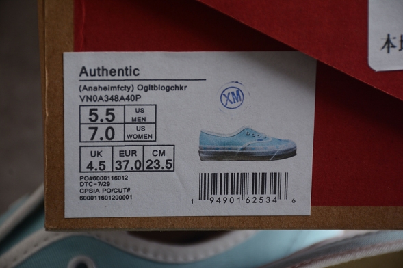 Vans Authentic VN0A348A40P 