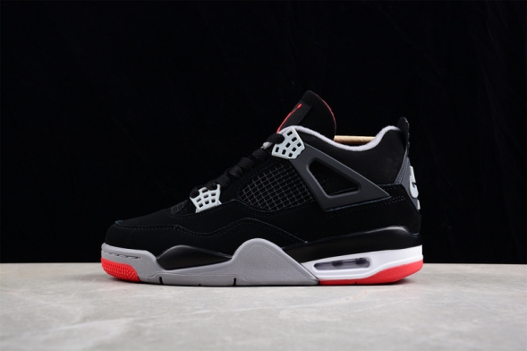  Nike Air Jordan 4 Bred 308497-060 