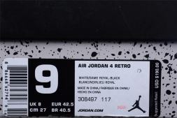  Nike Air Jordan 4 Retro 308497-117