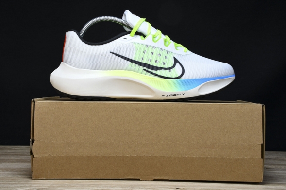 Nike Zoom Fly 5 Premium "White Multi-Color Gradient" FQ6851-101 