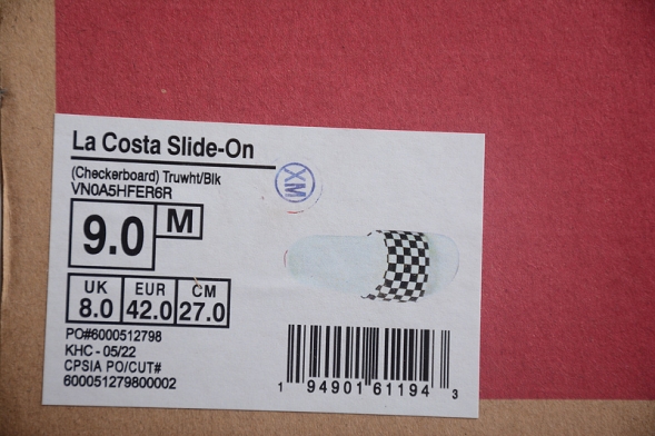 Vans slide-on VN0A5HFER6R 