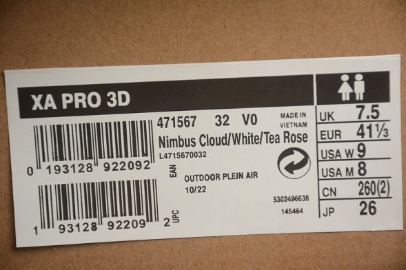 Salomon XA PRO 3D ADV 471567 32 