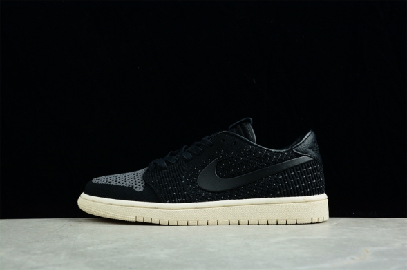 Nike Air Jordan 1 Retro low Flyknit Black Guava Ice AH4506-010 