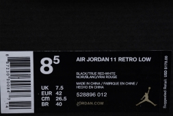 Nike Air Jordan 11 Low Bred 528896-012