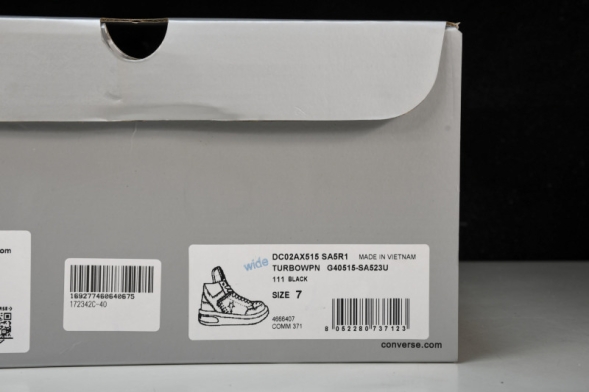 Rickowens DRKSHDW x Converse Chuck 70 Mid Turbowpn DC02AX515 SA5R1 black 
