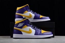 Nike Air Jordan 1 Mid Lakers DQ8426-517